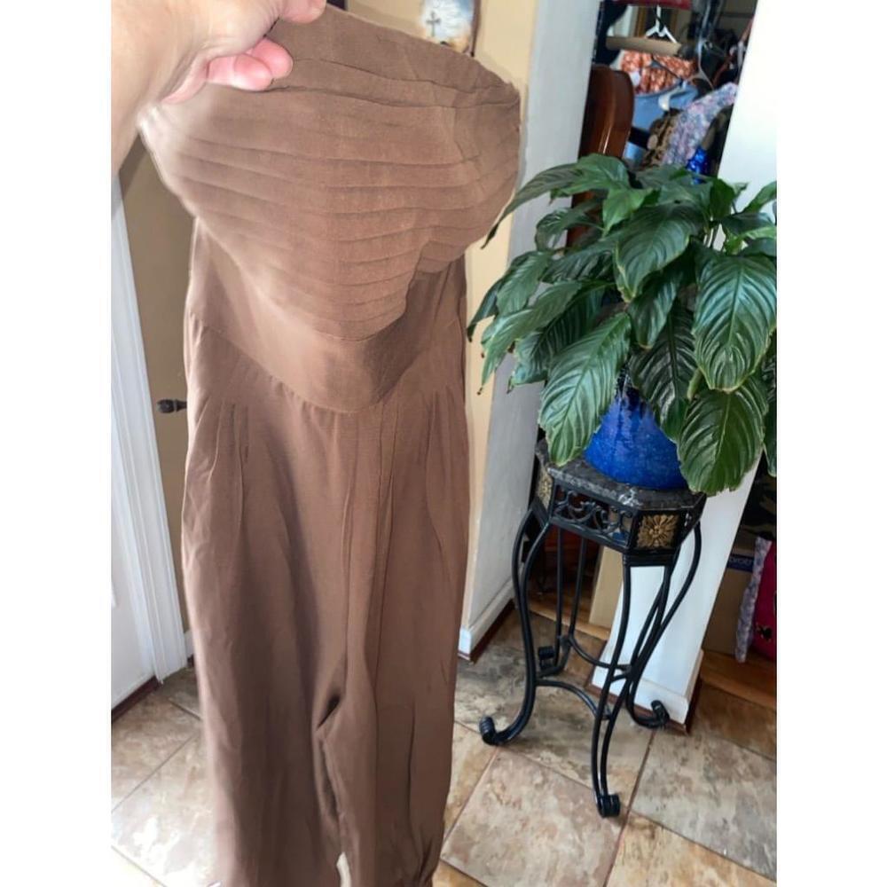 Women's NIKITA MHAISALKAR Brown Jumpsuit Size L